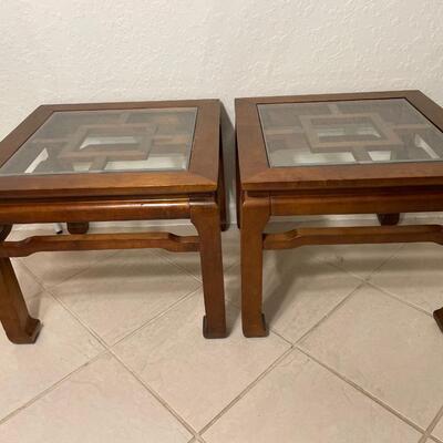 Lot 272. Asian-style End Tables