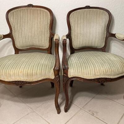 Lot 273. Pair of Antique Chairs
