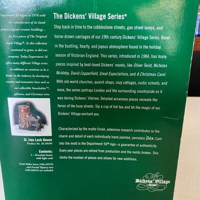 Department 56 ~ St. Ives Lock House