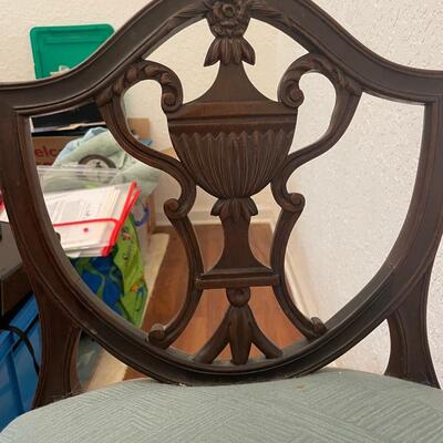 Lot 276. Antique Upholstered Bench