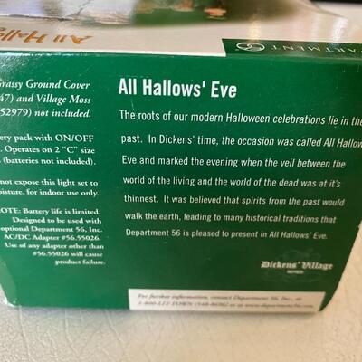 Department 56~ Jack -OF - The - Lantern ~ All Hallowsâ€™ Eve