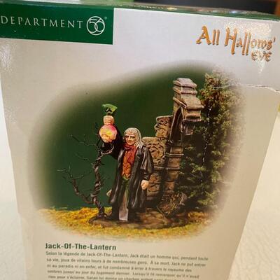 Department 56~ Jack -OF - The - Lantern ~ All Hallowsâ€™ Eve