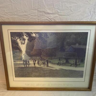 Harold Altman Hand Signed âœï¸ Artist Proof 31.5â€ wide x 25â€ high
