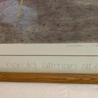 Harold Altman Hand Signed âœï¸ Artist Proof 31.5â€ wide x 25â€ high