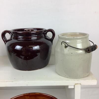 5166 Assorted Vintage Stoneware