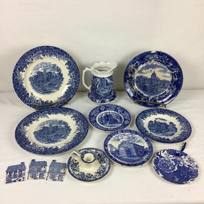 5173 Assorted Lot of Staffordshire & Wedgewood Plates