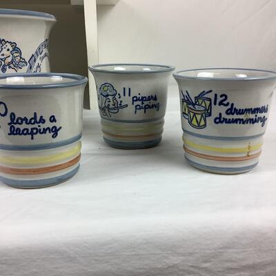 5182 12 Days of Christmas Louisville Stoneware Made in Kentucky