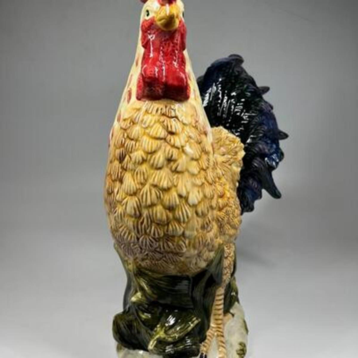 noble excellence rooster figurine