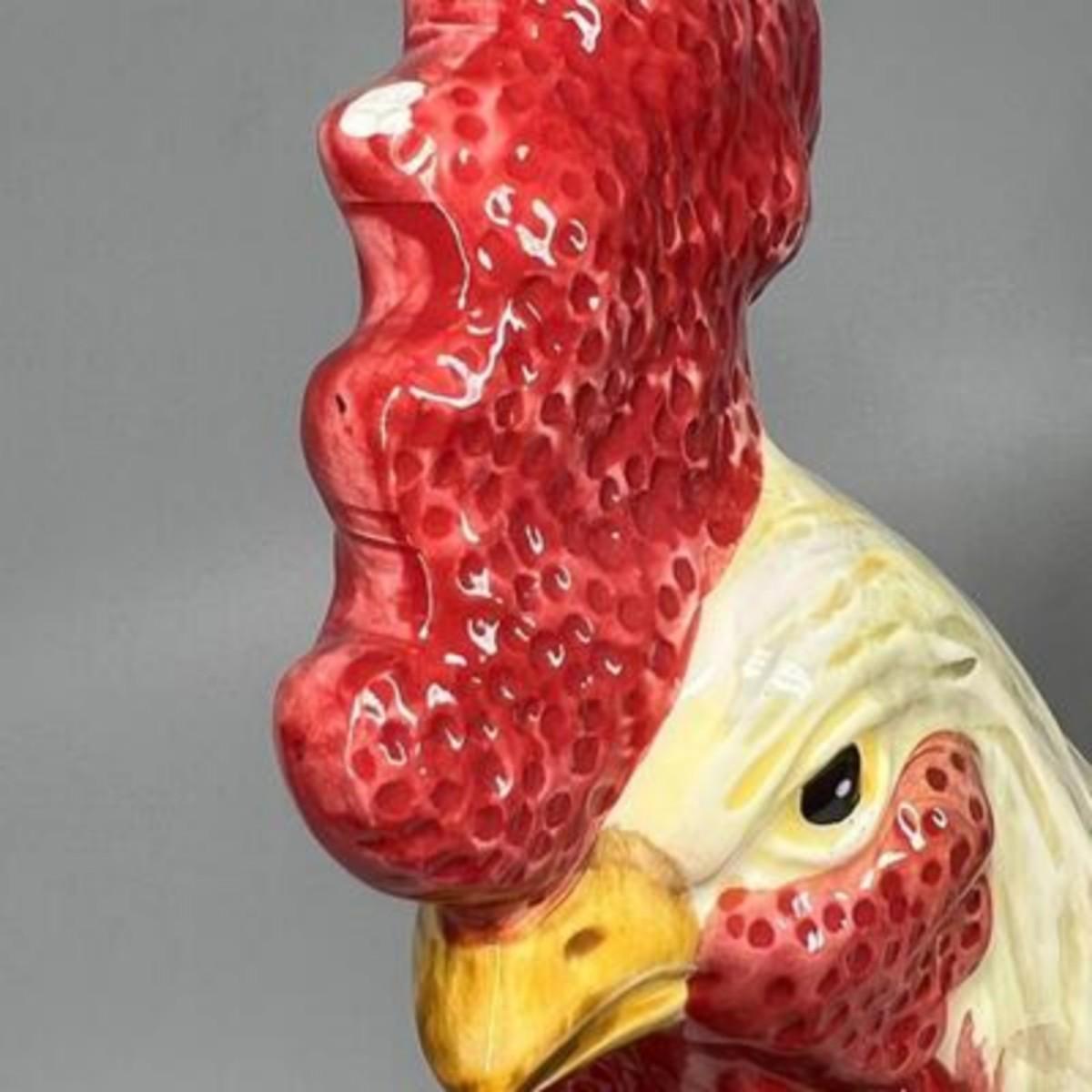 noble excellence rooster figurine