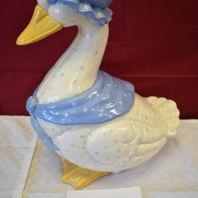 Goose Cookie Jar
