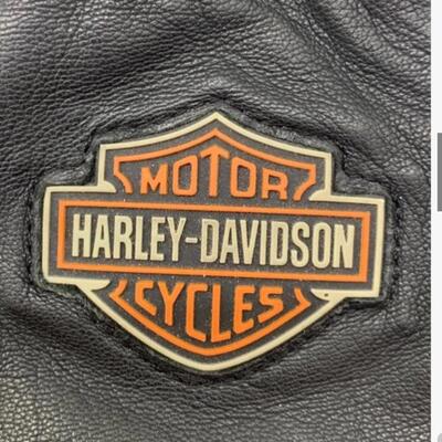 Harley Davidson ðŸ Leather Gloves Ladyâ€™s size medium