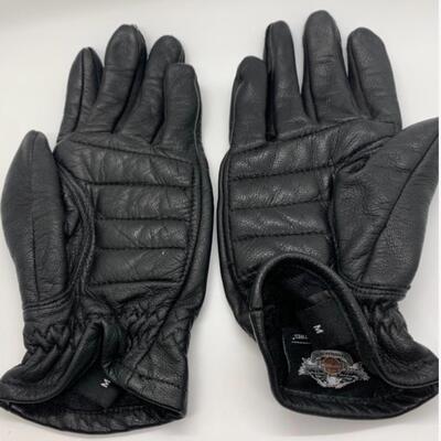 Harley Davidson ðŸ Leather Gloves Ladyâ€™s size medium