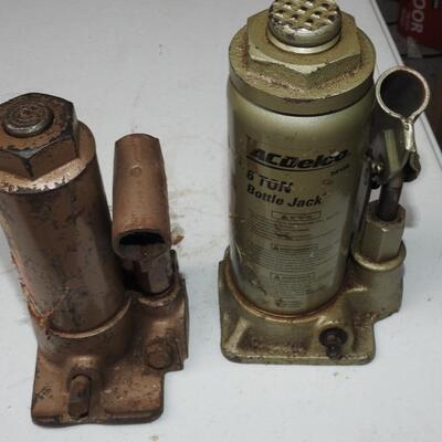 Two  bottle jacks