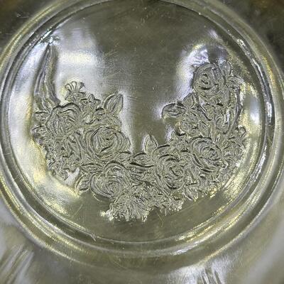 Vintage Amber Federal Glass