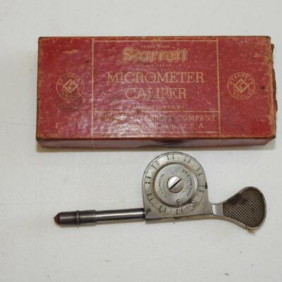 Starrett Micrometer Caliper