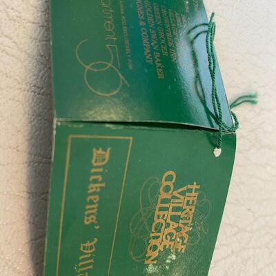 Department 56 ~Vintage Heritage Village Collection ( 1988) Booter & Cobbler