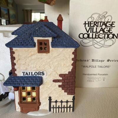 Department 56 ~ Heritage Village ~ Walpole Tailors