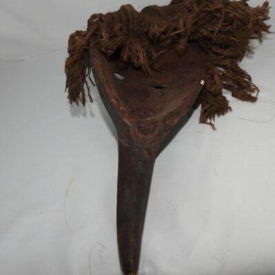West African ceremonial mask
