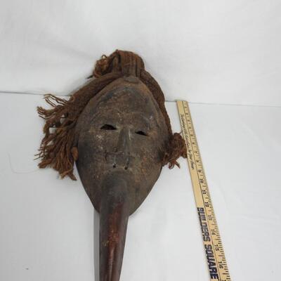 West African ceremonial mask