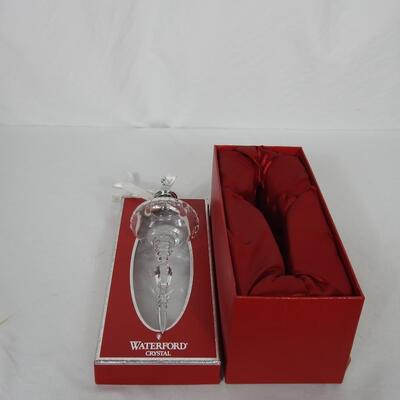 Waterford crystal Christmas ornament