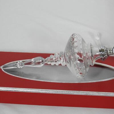 Waterford crystal Christmas ornament