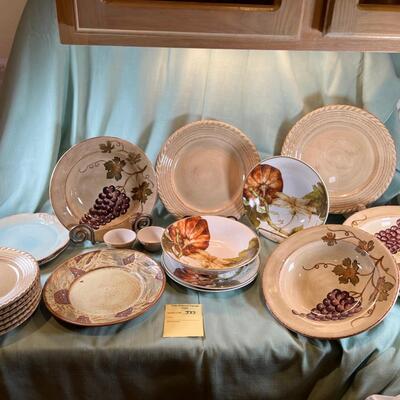 Vineyard hand painted Collection Ceramics  Z Gallerie