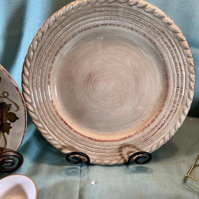 Vineyard hand painted Collection Ceramics  Z Gallerie