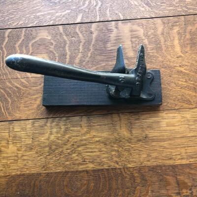 Cast Iron Nut Cracker by Sargent and Co No. 10