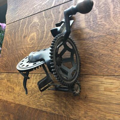 Cast Iron Apple Peeler by C.E, Hudson