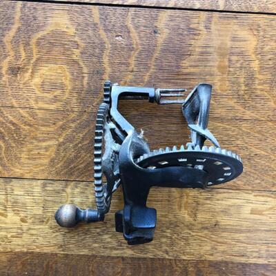 Cast Iron Apple Peeler by C.E, Hudson