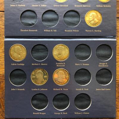 Commemorative Presidential Coin Set