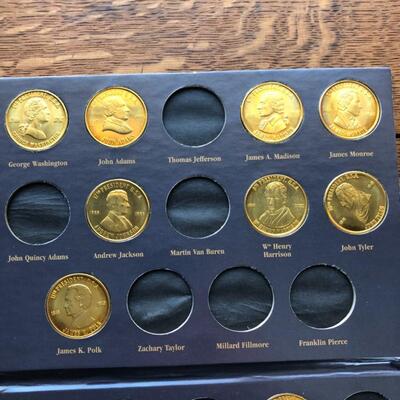 Commemorative Presidential Coin Set