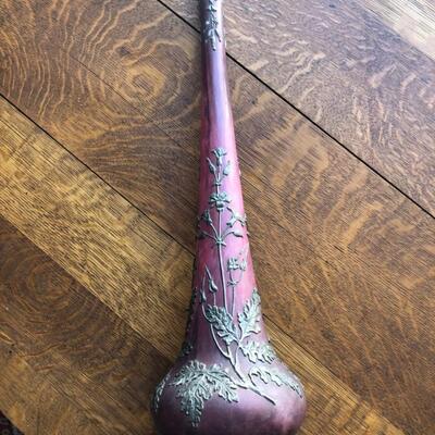 Vintage Vase Signed Daum Nancy