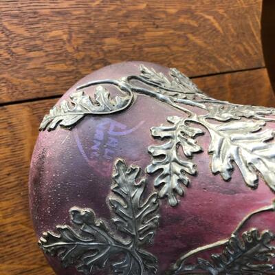 Vintage Vase Signed Daum Nancy