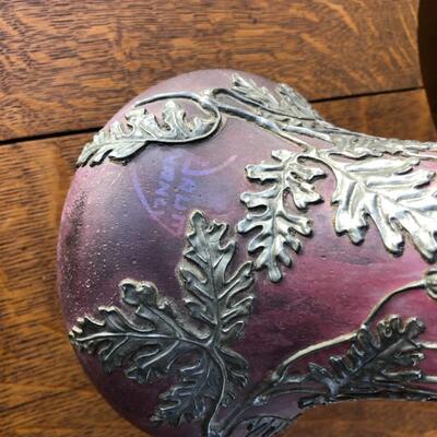 Vintage Vase Signed Daum Nancy