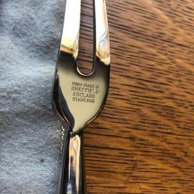 Sterling Silver Sheffield Carving Set