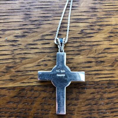 Sterling Silver Cross Necklace