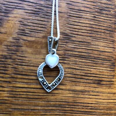 Sterling Silver Heart Necklace
