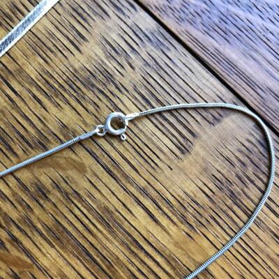 Pair of Sterling Chains