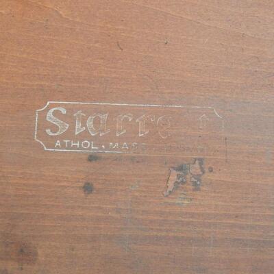 Starrett Depth gauge micrometer -Wood case