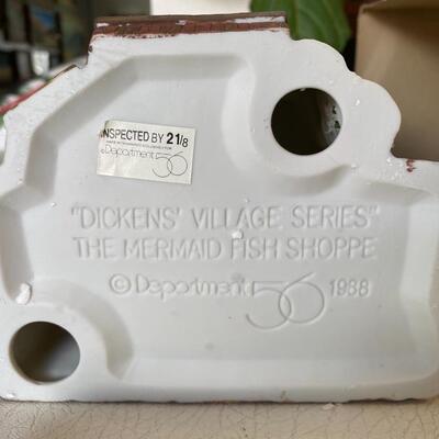 Department 56 ~ The Mermaid Fish Shoppe