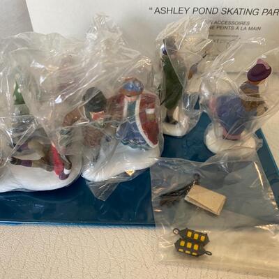 Department 56 ~ Ashley Pond Skating Party