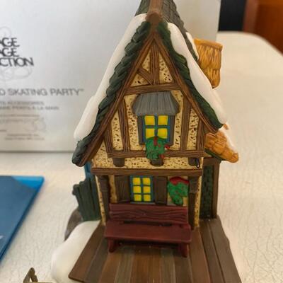 Department 56 ~ Ashley Pond Skating Party