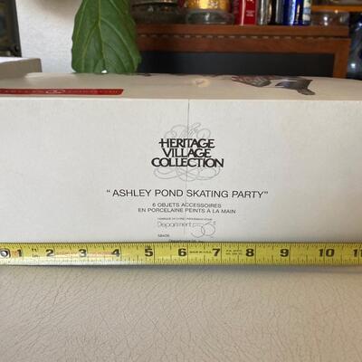 Department 56 ~ Ashley Pond Skating Party