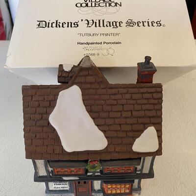 Department 56 ~ TUTBURY PRINTER ROOM 1810