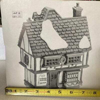 Department 56 ~ TUTBURY PRINTER ROOM 1810