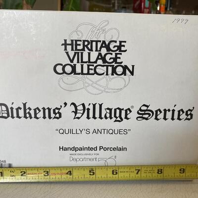 Department 56 ~ â€œ QUILLYâ€™S ANTIQUES â€œ