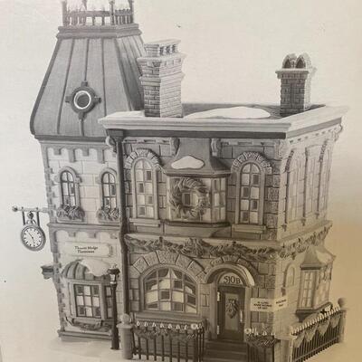 Department 56 ~ Thomas Mudge Timepieces