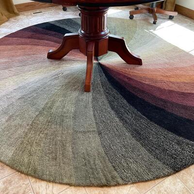 K2-Large round area rug