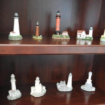 Lighthouse figurines